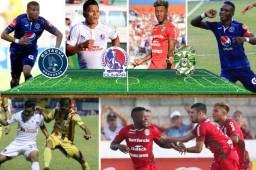 Estos son los mejores jugadores de la primera vuelta del torneo Clausura en Honduras. Atención al equipo que tiene la mayoría y los suplentes de lujo.