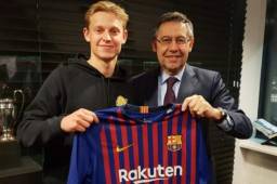 De Jong jugará para el Barcelona a partir del próximo mes de julio.