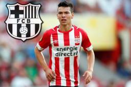 Chucky Lozano es el referente del PSV y buscará hacerle daño al Barcelona.