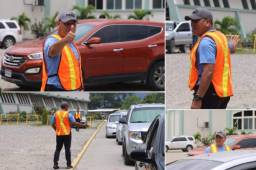 Carlos Tábora fue cesados hace unos días de la dirección técnica de la selección sub-20, este día fue captado en servicio a Dios en la iglesia La Cosecha en San Pedro Sula, su servicio lo hizo en el área de parqueos. Fotos: La Cosecha.