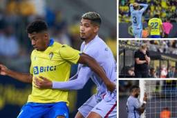 Las mejores imágenes que dejó el empate del Barcelona 0-0 ante el Cádiz. El hondureño, 'Choco' Lozano jugó en el segundo tiempo.