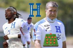 El entrenador de la Selección Nacional de Honduras ya tiene definido su 11 titular para el compromiso de este jueves ante Canadá en el estadio Olímpico de San Pedro Sula. Jugará con tridente y hay sorpresas.