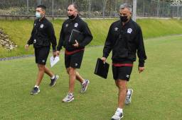 El Olimpia arribó a San Pedro Sula para su debut en el Clausura 2022 ante Real Sociedad.