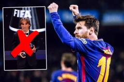 Luka Modric fue el gran vencededor y es el nuevo The Best de la FIFA.