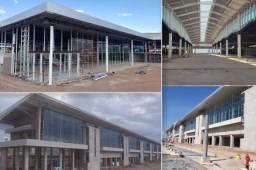 El Aeropuerto Internacional de Palmerola avanza notablemente en más de un 60 por ciento, el mismo vendrá a repotenciar la conexión entre el norte y el sur del país, ya que ahora se cuenta con un Canal Seco a través del Corredor Logístico que permite el desplazamiento de personas.