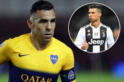 Tévez comparte una buena relación con Cristiano Ronaldo; junto a Rooney conformaron una de las delanteras más temibles de Europa.