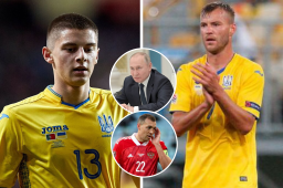 Yarmolenko fue claro y personificó el llamamiento, fue directo para el capitán de la selección de Rusia, Artem Dzyuba.