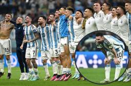 La fiesta albiceleste se desató en Lusail con el pitido final y <b>Argentina</b> está ya a solo un paso de reconquistar el trono del fútbol 36 años después.
