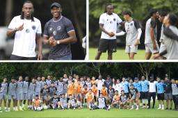 David Suazo le dará apoyo a Panteras FC; actualmente cursan quintos en la Liga Mayor Sampedrana. FOTOS: Mauricio Ayala