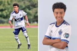 Edwin Espinal sueña para el Whitecaps de Canadá y sueña con jugar para selección Nacional de Honduras.