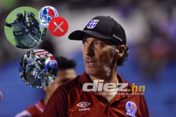 El entrenador del Olimpia no se mordió la lengua al hablar sobre el castigo al Olimpia. Troglio adelantó lo que le dijo a sus jugadores previo a la fiesta grande del torneo en curso. FOTOS: Neptalí Romero.