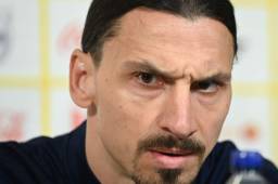 El goleador sueco de 39 años, Zlatan Ibrahimovic, habló en conferencia de prensa en su regreso a Suecia.