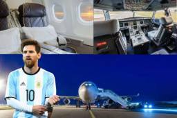 Han salido a la luz imágenes del espectacular avión en que se van a trasladar los jugadores de la selección de Argentina rumbo a Rusia. Así es por dentro y por fuera.