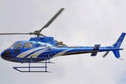 El helicóptero FAH-905 propiedad de la Fuerza Aérea hondureña donde viajaba la hermana del Presidente de Honduras, Juan Orlando Hernández. Foto cortesía