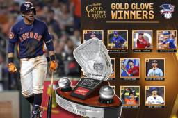 Mauricio Dubón está nominado al Guante de Platino en la MLB.