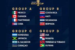 La Concacaf sorteó los grupos de la Copa Oro 2019. Honduras no la tendrá sencillo.