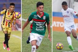 Los jugadores Selvin Guevara del Real España, Cristian Cálix del Marathón y Axel Gómez del Olimpia son los líderes de la Sub-21 de Honduras en Barranquilla.