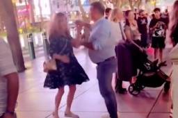 El presidente del Barcelona se la está pasando en grande en su gira por suelo norteamericano.