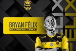 Bryan Félix llega al Real España con muchas ganas de ayudar al equipo a pelear por el título.