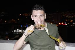 Matías Garrido ya está pensando en trabajar para conseguir el bicampeonato para Olimpia. FOTOS: Ronal Aceituno.