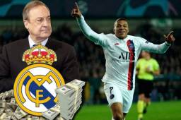 Florentino Pérez no puede competir con los jeques árabes del PSG por el alto precio del francés.