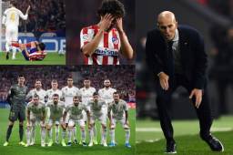 Real Madrid y Atlético no se hicieron daño en el derbi y quedaron igualados (0-0). Aquí las mejores imágenes del partido. FOTOS: AFP.