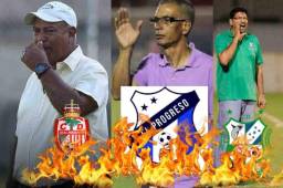 Honduras Progreso, Real Sociedad y Platense son los tres equipos que luchan por no descender a Segunda División de Honduras.