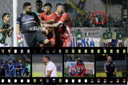 Te mostramos las mejores imágenes que nuestros fotógrafos han captado en las cinco canchas donde se ha disputado la Jornada 11 del Torneo Clausura 2020. En el Morazán se han vivido momentos de irrespeto al final hacia el DT Carlos Tábora. Fotógrafos: Jhony Magallanes, Ronal Aceituno, Neptalí Romero, Samuel Zelaya y Yoseph Amaya.