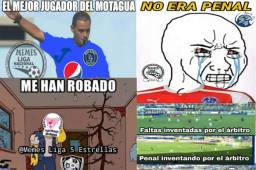 Te mostramos los mejores memes que dejó el empate 1-1 entre Motagua y Olimpia en el estadio Nacional, donde ni el arbitraje se ha salvado.