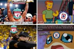 Liverpool es comparado con el Cruz Azul de México tras ganar la liga inglesa 30 años después. Crueles memes para el equipo de Klopp.