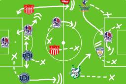 Se disputó la jornada 7 del torneo Apertura de la Liga Nacional de Honduras y este es el once ideal que ha dejado.