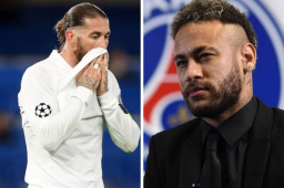 Neymar renovó con el PSG hasta 2025 y Sergio Ramos reaccionó a una publicación suya.