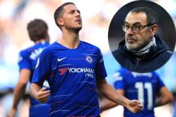 Hazard no esconde que su deseo es que Hazard se quede, pero lo entiende y quiere salir.