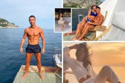 Cristiano Ronaldo y Georgina Rodríguez disfrutan de vacaciones tras el final de temporada. CR7 cerró fuerte con doblete en Champions, pero Juventus quedó eliminada. La pareja se fue a Mónaco a pasar sus días libres.