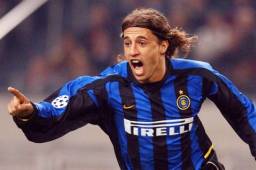 Hernán Crespo fue goleador del Inter de Milan donde llegó a sustituir a Ronaldo Nazario.