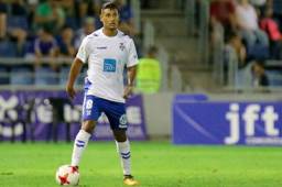 Bryan Acosta se ha ganado un puesto entre los titulares del Tenerife.