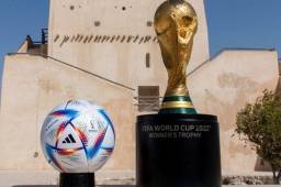 Así es el hermoso balón del Mundial de Qatar 2022. Es de la marca Adidas.