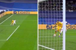 El gol de Benzema en el Real Madrid-PSG por la Champions League.