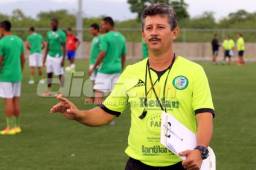Mauro Reyes dijo estar ilusionado con el proyecto del Juticalpa y apunta a estar peleando los primeros lugares. Fotos Ronald Aceituno