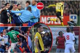 Te presentamos a los jugadores que mantuvieron una pelea o un fuerte cruce de palabras con aficionados en pleno partido. Un hondureño también está en la lista.