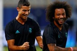 Cristiano Ronaldo le hizo una broma a Marcelo que rápidamente ha generado comentarios en las redes sociales.