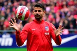 Diego Costa fue presentado este día como nuevo jugador del Atlético de Madrid.