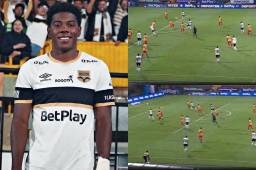 Con una clase brutal: Dereck Moncada da su primera gran asistencia en Colombia con el Inter de Bogotá