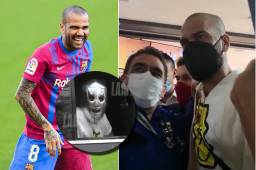 Luciendo la máscara de ‘El Santo’: así llegó Dani Alves a México para firmar contrato con los Pumas