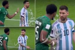 Al-Bulayhi fue a buscar a Messi para decirle que no iban a ganar el partido y el argentino reaccionó riendo.
