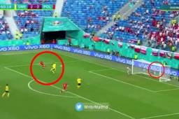 Así fue el tremendo gol de Lewandowski en la Eurocopa 2021 ante Suecia.