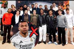 Kylian Mbappé no estuvo en la cena de Navidad del Real Madrid.