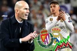 El conjunto merengue necesita conseguir los tres puntos en el José Zorilla para marchar líder solitario del campeonato tras la derrota del Barcelona frente al Valencia.