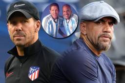 Simeone y Verón nunca fueron amigos a pesar de que compartieron vestuarios en Argentina y Lazio.