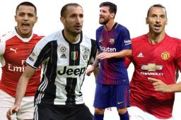 La temporada 2017-2018 acaba de iniciar en las ligas europeas más importantes del mundo. Grandes estrellas del fútbol serán agentes libres en el próximo verano incluyendo a Lionel Messi, repasa la lista de los cracks que no han extendido su contrato.